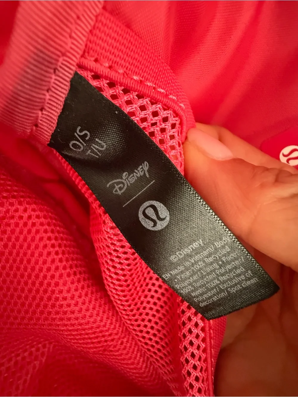 lululemon athletica Kids Red Mickey Mouse Belt Bag